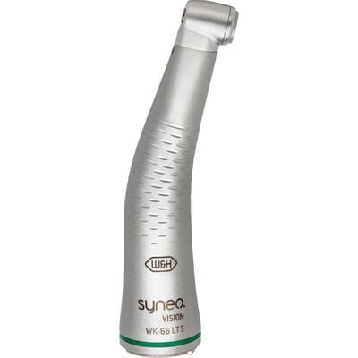 W&H Synea Vision WK-66 LT S Contra-Angle Handpiece, 2:1, Push-Button Chuck, with Light, Single Spray, Head Ø 9.5 mm thumbnail 2