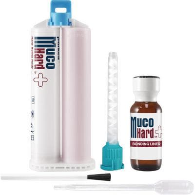 MucoHard+ Hard Denture Reline Kit, Self-Cure, Translucent Pink, 50 mL Cartridge, S640 thumbnail 22