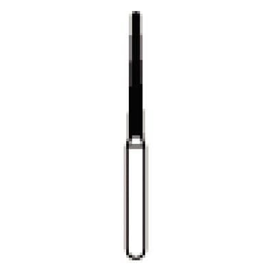 NTI FG Diamond Bur, Fine Grit, Long Round End Taper, #850L-016, Friction Grip, 1.6 mm Diameter, 11.5 mm Length, 5/Pkg, F850L-016 thumbnail 8