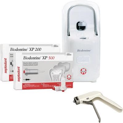 Septodont Biodentine XP Starter Pack (01-C0700): 10x XP 200 Cartridges, 10x XP 500 Cartridges, Applicator Gun, and Mixer thumbnail 7