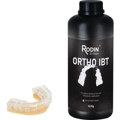 Rodin Ortho IBT 3D Resin, Indirect Bonding Tray Material, 1 kg Bottle, 3DR-OIBTF thumbnail 6