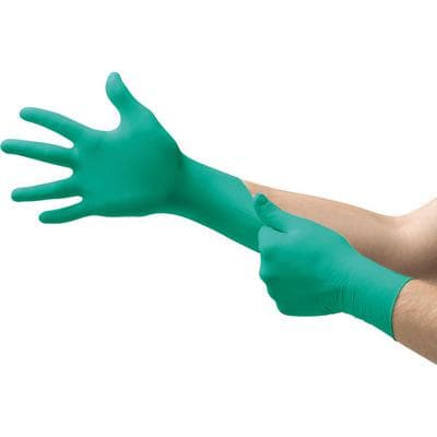 Microflex Neogard Touch 73-737 Neoprene Exam Gloves, Powder-Free, Latex-Free, Non-Sterile, X-Small, Green, 200/Box, 73737060 thumbnail 14