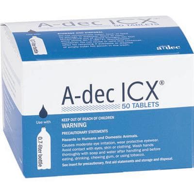 ICX® Waterline Treatment Tablets, 0.7L Bottle, 50 Tablets/Box, 90.1064.00 thumbnail 18