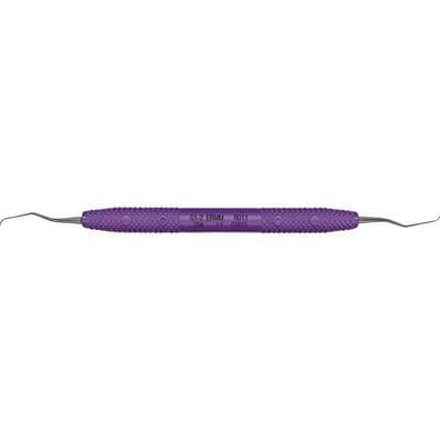 PDT Amazing Gracey™ 1-2 Extended Reach Micro Mini Curette, Double End, Purple Resin Handle, R011 thumbnail 7