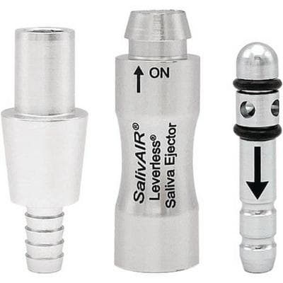 SalivAIR® Leverless Saliva Ejector Valve, Autoclavable, Aluminum, 1/Each thumbnail 4
