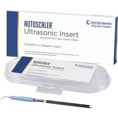 Pac-Dent Autoscaler Ultrasonic Universal Insert Tip, TFI-10, 25 kHz, Blue, 1 Each thumbnail 13