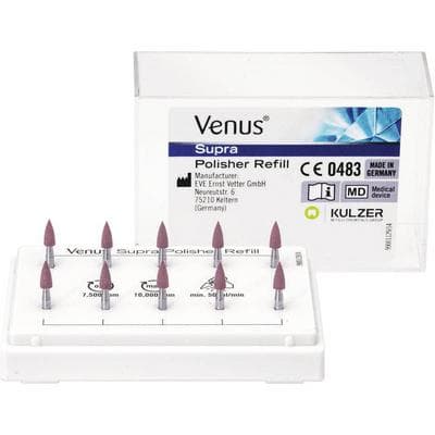 Venus® Supra Pre-Polisher Refill, Flame Shape, Pink, Pack of 10 thumbnail 4
