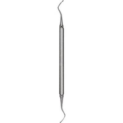 Patterson® Universal Curettes 5/6 Barnhart, Double End, Large Handle, Stainless Steel, 1/Pkg - Patterson® Universal Curettes – 5//6 Barnhart, Large Handle, Double End - Patterson® Universal Curettes – 5//6 Barnhart, Double End, Large Handle - Image 1