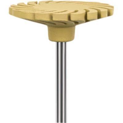 Kerr CeraGlaze Spiral Polisher for Ceramics, Yellow HP, High-Shine, P30025, 1 Each thumbnail 6