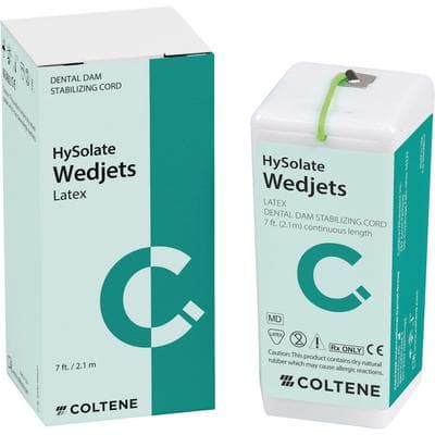 Hygenic Wedjets Stabilizing Cord, Non-Latex, Small, Lime Green, 7 ft, 1/Pk, H06524 thumbnail 11
