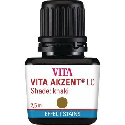 VITA AKZENT® LC Effect Stain, Khaki, 2.5ml Bottle thumbnail 3
