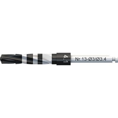TRI® TV 4.1 Soft Bone Drill – 3.4/3.6 mm Diameter, Long, TSK/TSK Basic, 1/Pkg - TRI® TV 4.1 Soft Bone Drill – 3.4/3.6 mm Diameter, 1/Pkg - Long, TSK/TSK Basic - Image 1