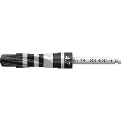 TRI® TV 4.7 Dense Bone Drill – Long, 3.8/4.5 mm Diameter, TSK/TSK-Basic, 1/Pkg - TRI® TV 4.7 Dense Bone Drill – Long, 3.8/4.5 mm Diameter, 1/Pkg - TRI® TV 4.7 Dense Bone Drill – Long, 3.8/4.5 mm Diameter, TSK/TSK-Basic, 1/Pkg - Image 1