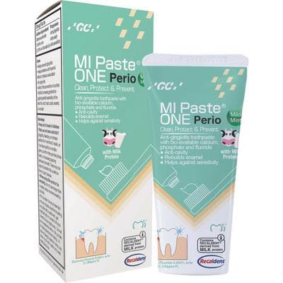 GC America MI Paste ONE Perio Anti-Gingivitis Toothpaste, Mild Mint, 42 g Tube, 10/Box, 437300 thumbnail 12