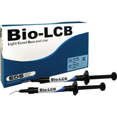 Essential Dental Systems Bio-LCB Light-Cured Base and Liner Starter Pack, 2 x 2g Syringes with 8 Tips, 910-02 thumbnail 6