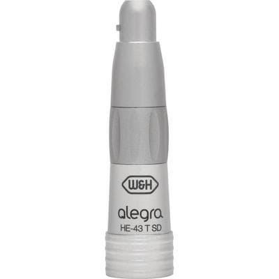 W&H Alegra HE-43 T SD Straight Handpiece, 1:1 Ratio, Twist Tension Chuck, StarDental Connection thumbnail 3