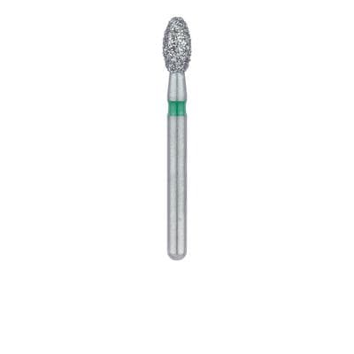 Meisinger Multi-Use Diamond Bur, FG, Football, #833G, 2.3 mm Head Diameter, Coarse (Green), 5/Pk, 833G-023-FG thumbnail 14