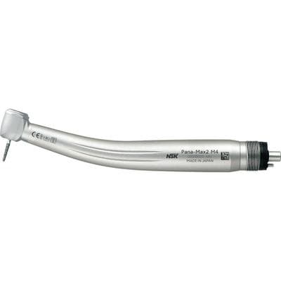 NSK Pana-Max 2 M4 Air-Driven High Speed Handpiece, Standard Head, Push-Button Autochuck, Single Spray, 4-Hole Direct Connect, 350,000-450,000 RPM thumbnail 2