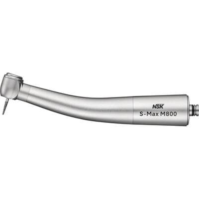 NSK S-Max M800 High-Speed Air-Driven Handpiece, Non-Optic, Miniature Head, Push-Button Chuck, Quattro Spray, Stainless Steel, P1255 thumbnail 4