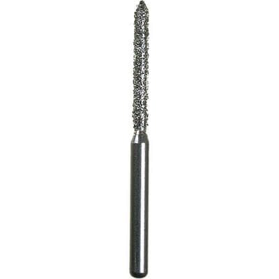 Spring FG #250.10 (879.012) Coarse Grit Beveled Cylinder Single-Use Diamond Bur, 1.2 mm Diameter, 25/Pkg thumbnail 3