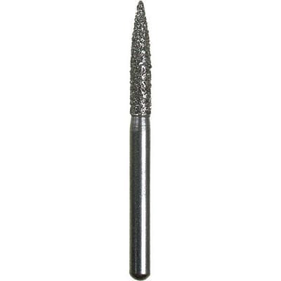 Spring Health Products Flame Diamond Bur, Medium Grit, FG 1.6mm, 25/Pack, #862-016 (267.8) thumbnail 4