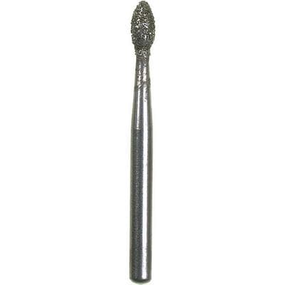 Spring Health Products #292.3 Coarse Football Occlusal Reduction Diamond Bur, FG, 1.6mm Diameter, 25/Pack, 368-016 thumbnail 3