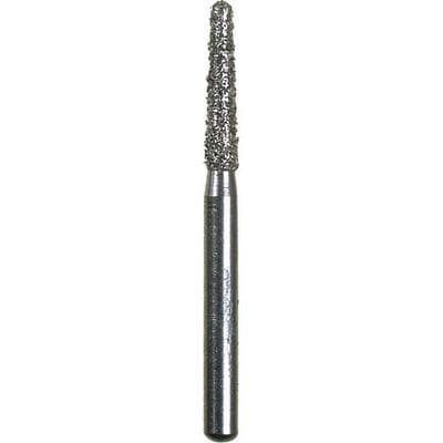 Spring Health Products #772.7 Medium Round End Taper Diamond Bur, FG, 1.6mm Diameter, 25/Pack, 855-016 thumbnail 4
