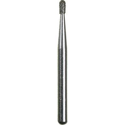 Spring FG #331 (830.010) Medium Grit Pear Single-Use Diamond Bur, 1.0 mm Diameter, 25/Pkg thumbnail 2