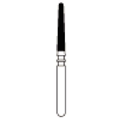 NTI 2-Grit Diamond Bur, FG, Coarse/Fine, Round End Taper, 1.4 mm Diameter, 10.0 mm Length, #6844-014, 5/Pkg thumbnail 6