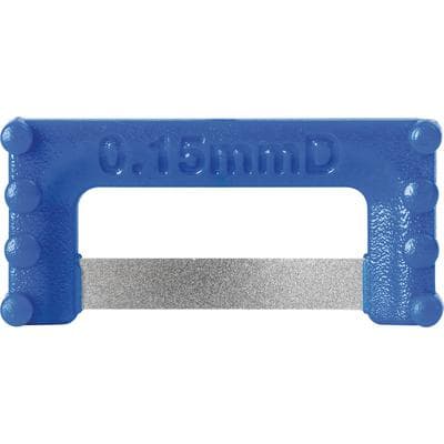 ContacEZ IPR Widener Strip, Double-Sided Coarse Diamond, Dark Blue, 0.15mm, 4mm Width, 8/Pack, 32508 thumbnail 12