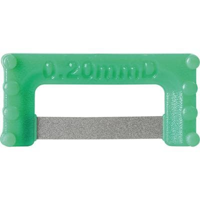 ContacEZ® IPR Extra-Widener Green 0.20mm Double-Sided Coarse Diamond Strip, 8/Pack, 32608 thumbnail 11