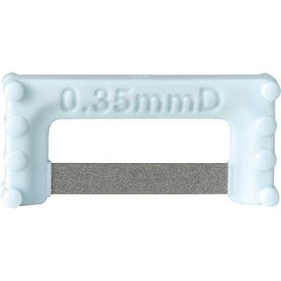 ContacEZ® IPR Plus 0.35mm Double-Sided Widener Strip, Coarse, Mint, 8/Pack thumbnail 10