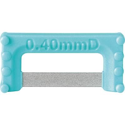 ContacEZ® IPR Plus 0.40mm Double-Sided Widener Strip, Coarse, Aqua, 8/Pack, 36708 thumbnail 10
