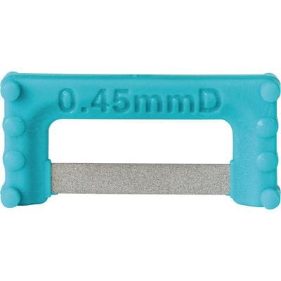 ContacEZ IPR Plus 0.45mm Double-Sided Widener Strip, Coarse, Turquoise, 8/Pack thumbnail 6