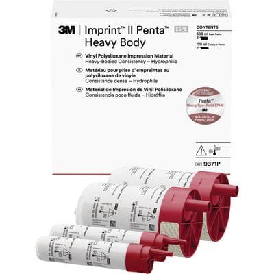 3M Imprint II Penta Heavy Body VPS Impression Material Refill, Mauve, 720 mL, 9371P thumbnail 8