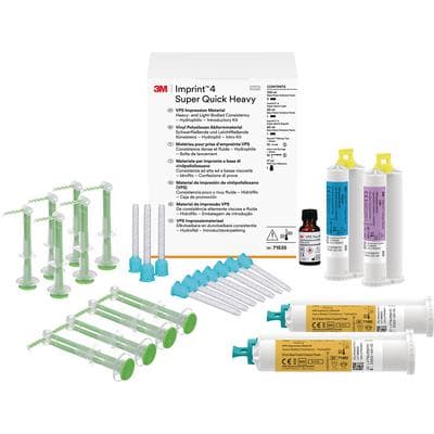 3M Imprint 4 Super Quick Heavy VPS Impression Material Intro Kit, 71535 thumbnail 14