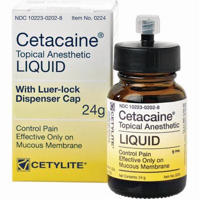 Cetacaine Topical Anesthetic Liquid, 24 g Bottle, Banana Flavor, 0224 thumbnail 16