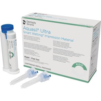 Aquasil Ultra Smart Wetting Impression Material, Rigid Fast Set, 50 ml Cartridge Refill, Light Green, Mint, 4/Pk, 678778 thumbnail 10