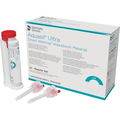 Aquasil Ultra Smart Wetting Impression Material, Light Body (LV), Regular Set, 50 ml Cartridges, Mint, Teal, 4/Pk, 678771 thumbnail 15