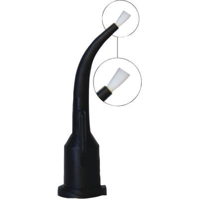 Pac-Dent iFlo EZVisc Curved Delivery Tips with Adjustable Brush, Black, 100/Pk, 1169 thumbnail 14