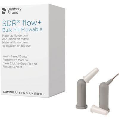 SureFil SDR Flow+ Bulk Fill Flowable Composite, Universal Shade, 0.25 g Compula Tips Refill, 50/Pk, 61C103 thumbnail 16