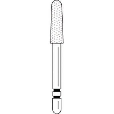 Two Striper Black Diamond Bur, Super Coarse, Round End Taper, #790.8SC, Friction Grip, 5/Pk, 2015712 thumbnail 9