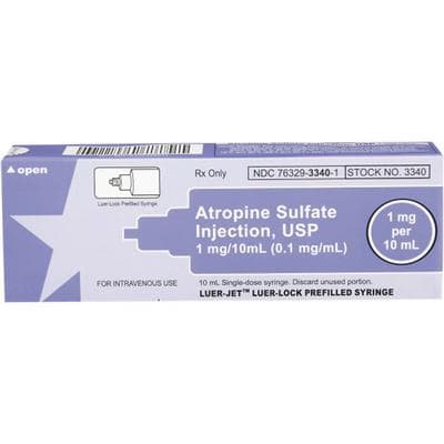 Atropine Sulfate Injection, USP 1 mg/10 mL Multi-Dose Vial, 1/Pkg, NDC 71872-7252-01 - Atropine 1 mg/10 ml Injection, 1/Pkg  - Atropine 1 mg/10 ml Injection, 1/Pkg  - Image 1