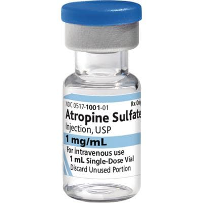 Atropine Sulfate Injection, USP, 1 mg/1 mL Single-Dose Vial, NDC 71872-7100-01 thumbnail 2