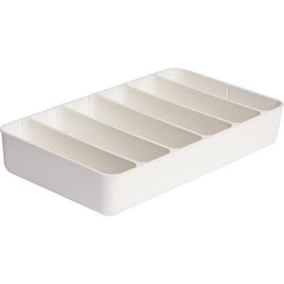 Zirc Dental Drawer Organizer, White, 11.5" x 6.6" x 2", with 7 Dividers, 20Z210A thumbnail 7
