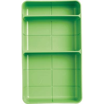 Zirc Dental Drawer Organizer, Neon Green, 11.5" x 6.6" x 2", with 7 Dividers, 20Z210P thumbnail 7