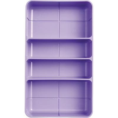 Zirc Dental Drawer Organizer, Neon Purple, 11.5" x 6.6" x 2", with Dividers, 20Z210R thumbnail 7