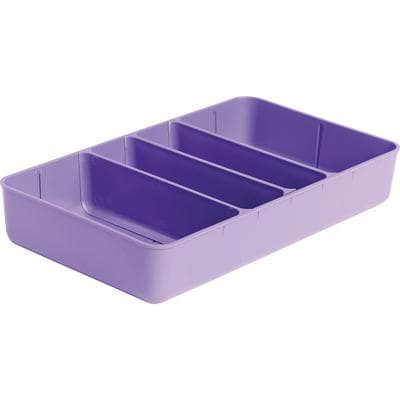 Zirc Dental Drawer Organizer, Neon Purple, 11.5" x 6.6" x 2", with Dividers, 20Z210R thumbnail 8