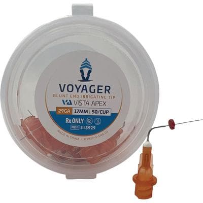 Voyager Endo Irrigating Tips, 29 Gauge, 17 mm, Blunt End, Orange, 50/Pkg, #315929 thumbnail 4