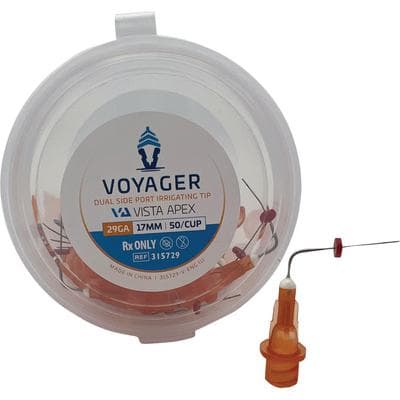 Vista Apex VIP Endo Irrigating Tip, 29 Gauge, 17mm, Dual Side Port, Orange, 50/Pack, 315729 thumbnail 8